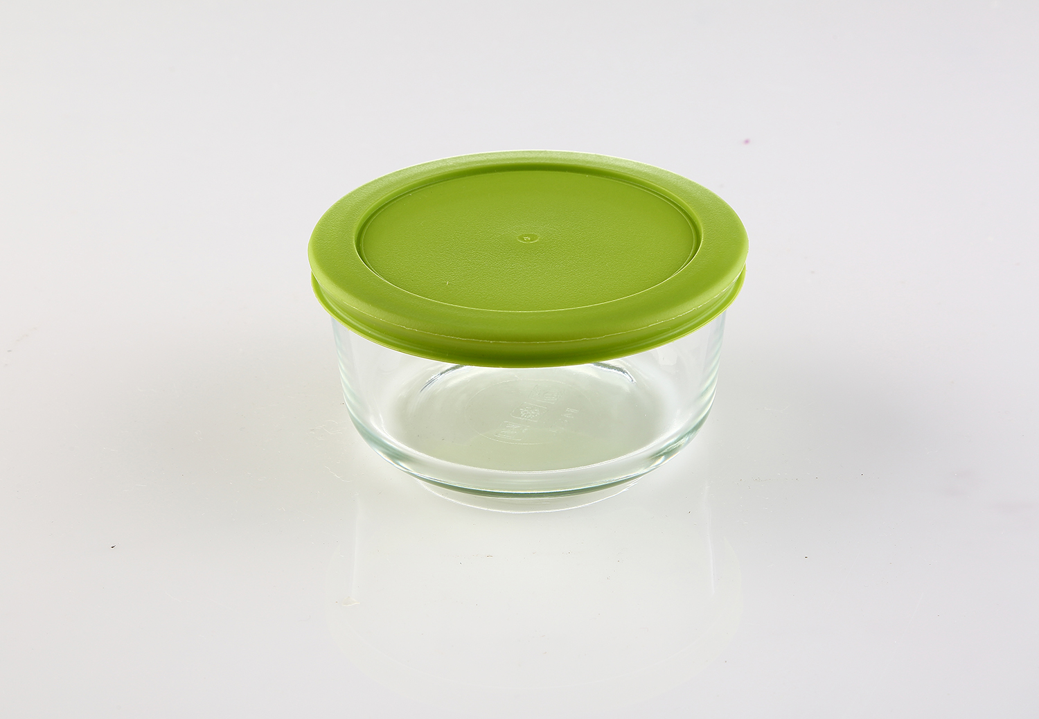 0.47l圆形饭盒带塑料盖